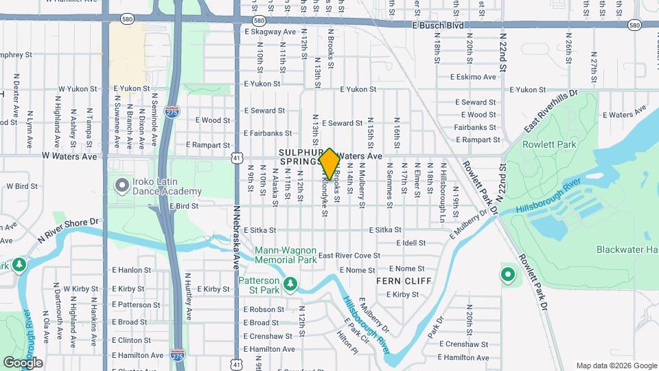 8217 N Klondyke St Map and Location Details