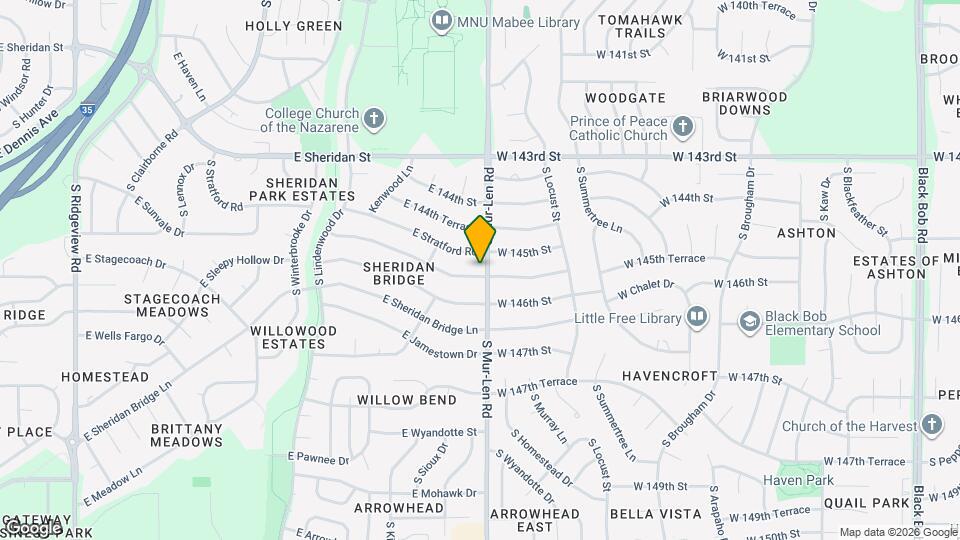 2116 E Sunvale Dr Map and Location Details