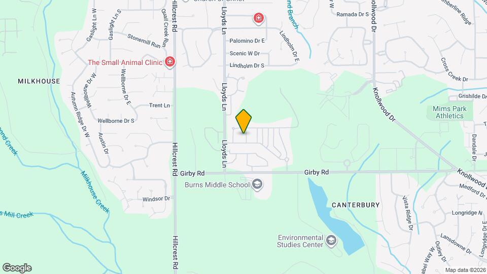 3360 Lace Bark Dr Map and Location Details