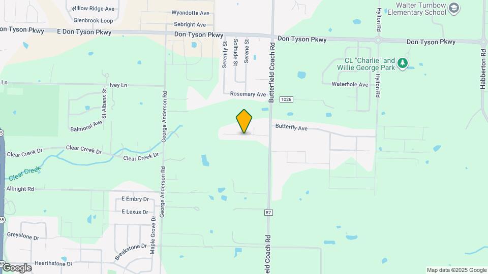 3101 Brushwood Ave Map and Location Details