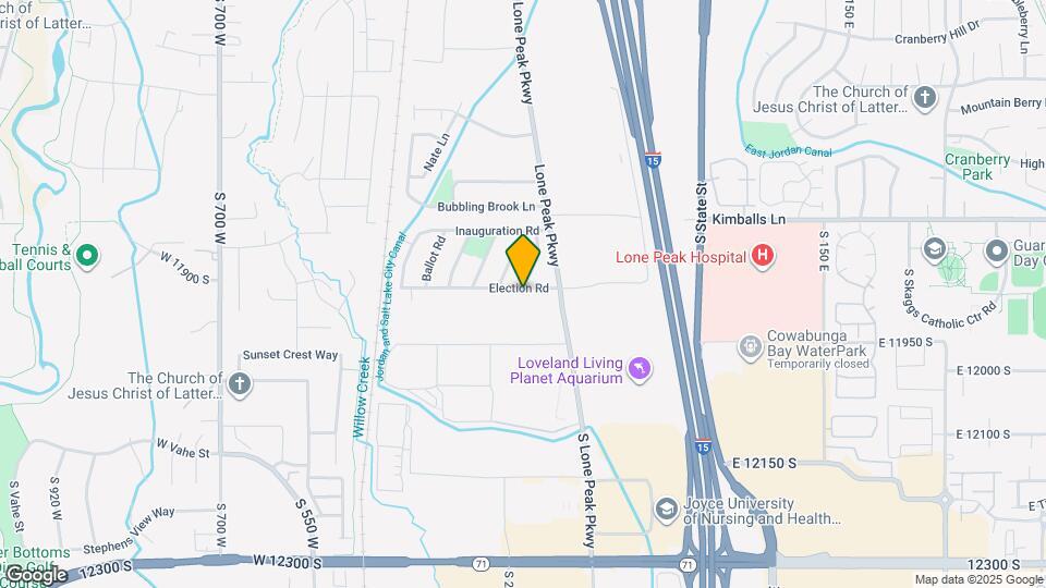 265 W Election Rd Map and Location Details