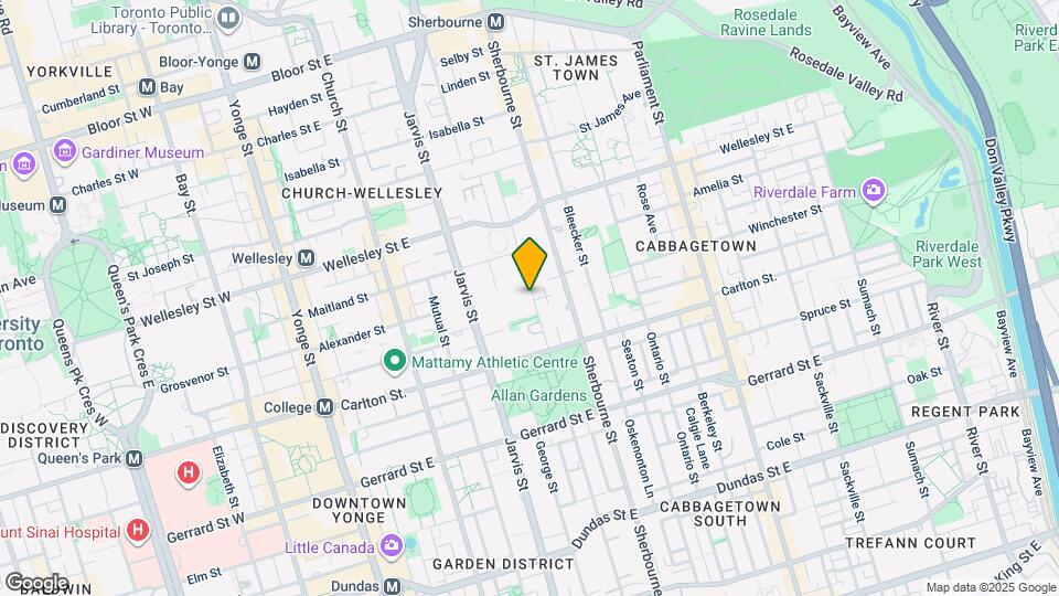 60 Homewood Ave Map and Location Details