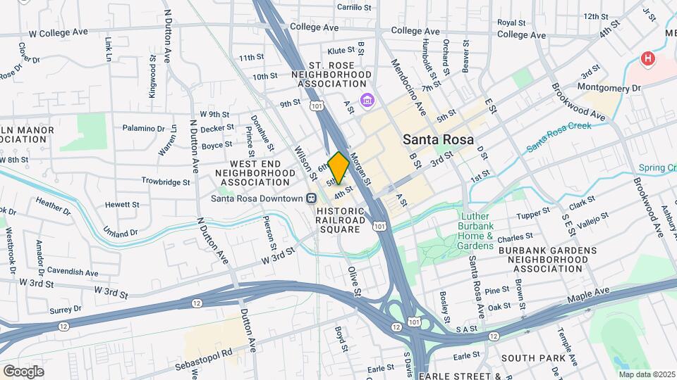 110 5th St Map and Location Details