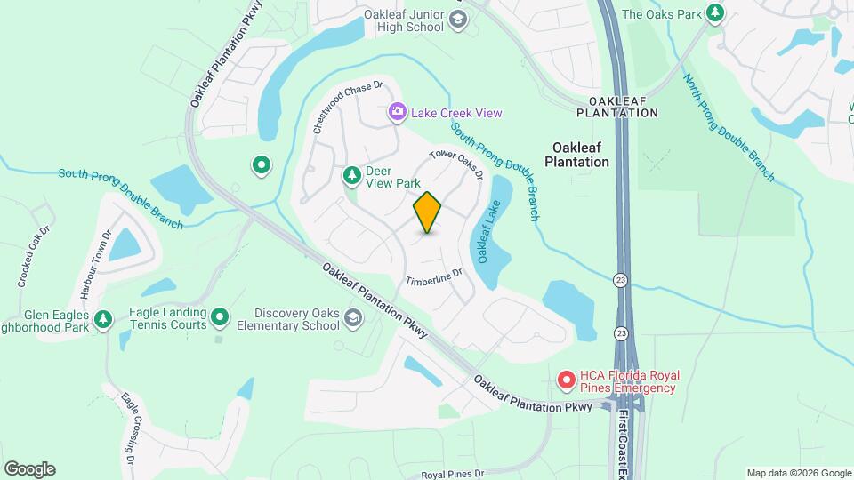 3333 Horseshoe Trail Dr Map and Location Details