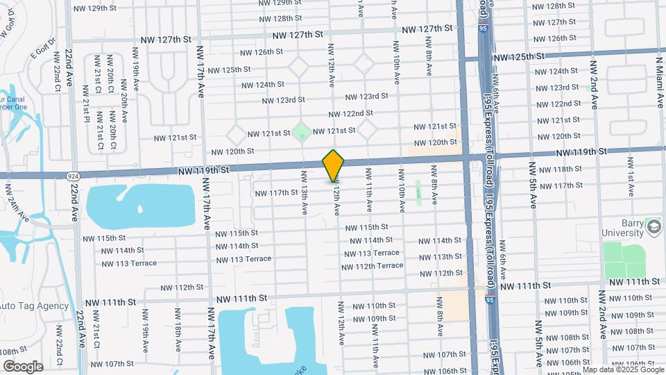 1201 NW 117th St Map and Location Details