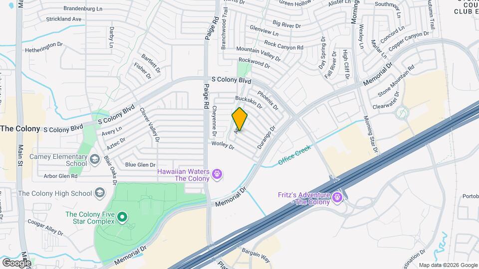 5504 Foxfire Ln Map and Location Details