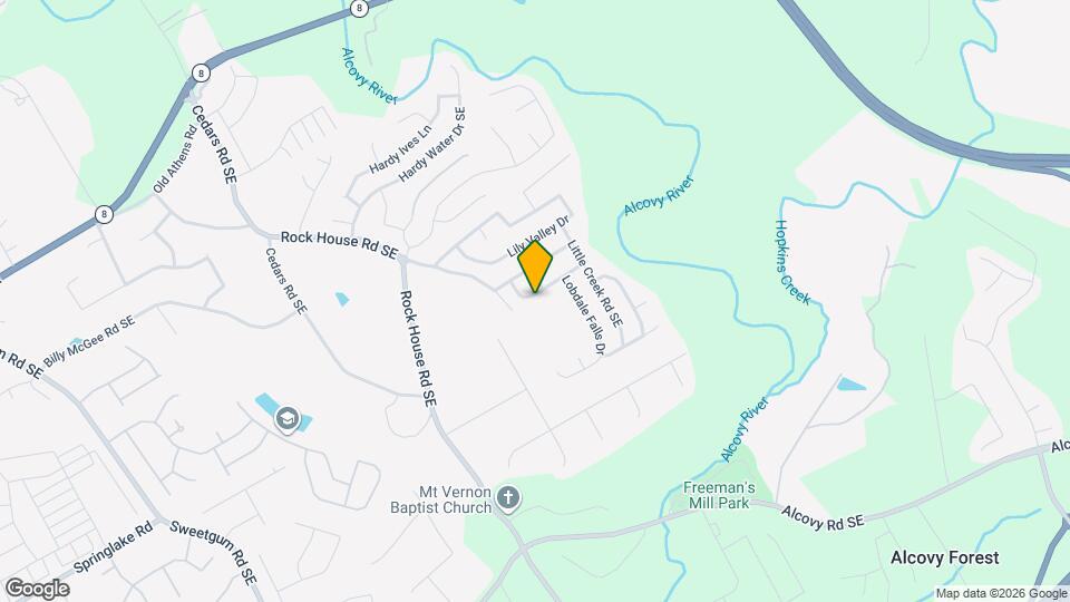 1483 Little Creek Dr Map and Location Details