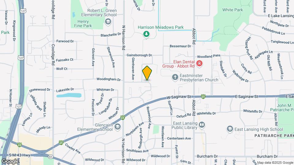 603 Woodingham Dr Map and Location Details