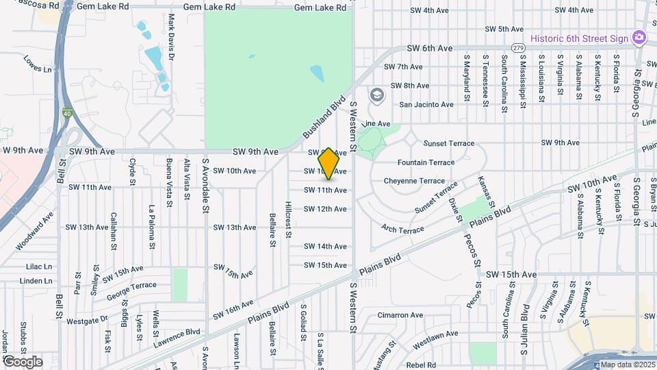 4222 SW 11th Ave Map and Location Details