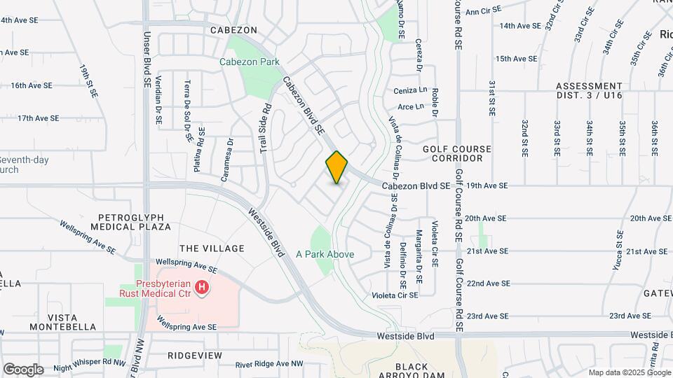 2621 Cerro Chafo Rd SE Map and Location Details