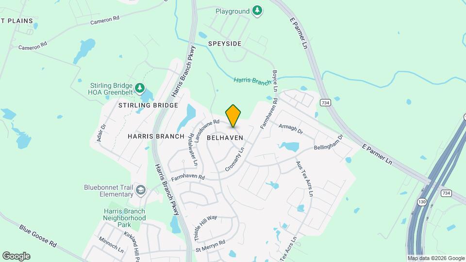 11917 Lansdowne Rd Map and Location Details