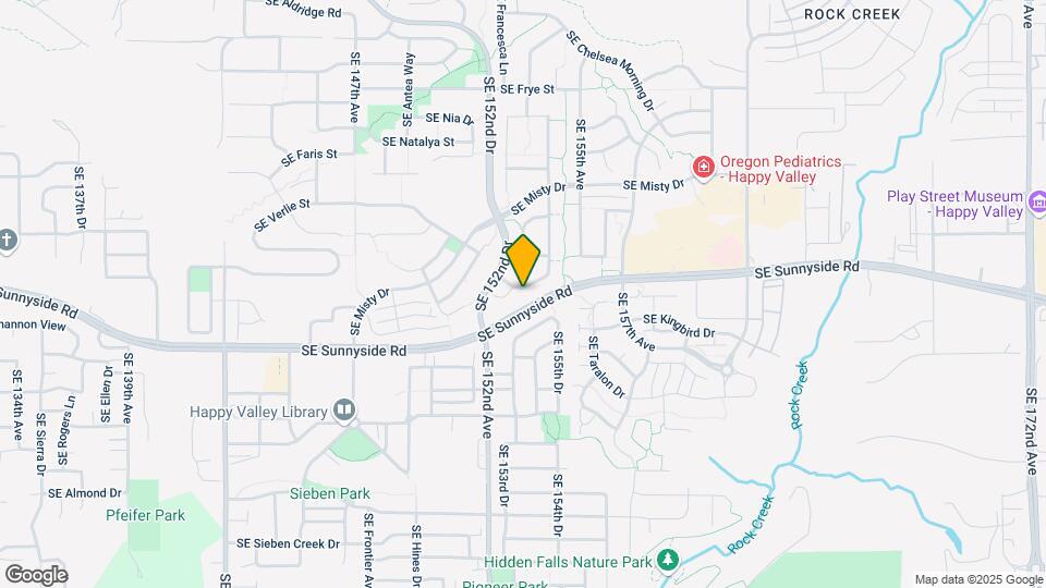 13054 SE Meadehill Ave Map and Location Details