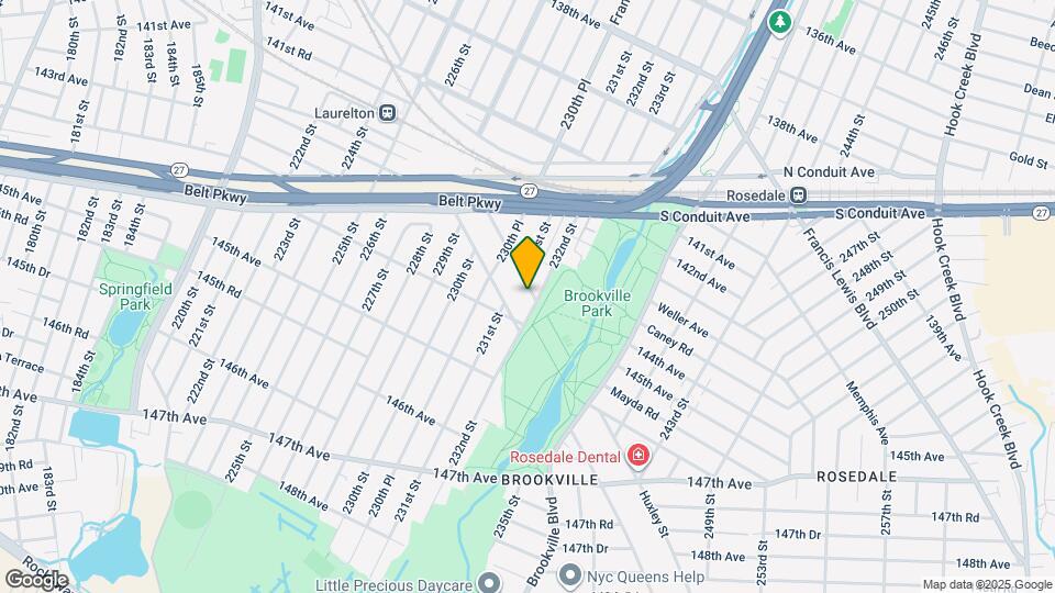 231-24 Lansing Ave Map and Location Details