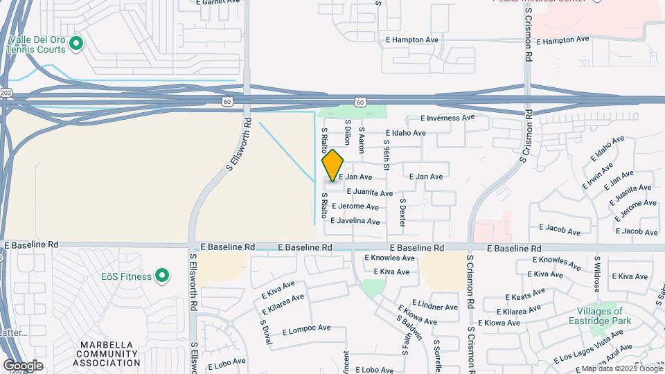 9426 E Juanita Ave Map and Location Details