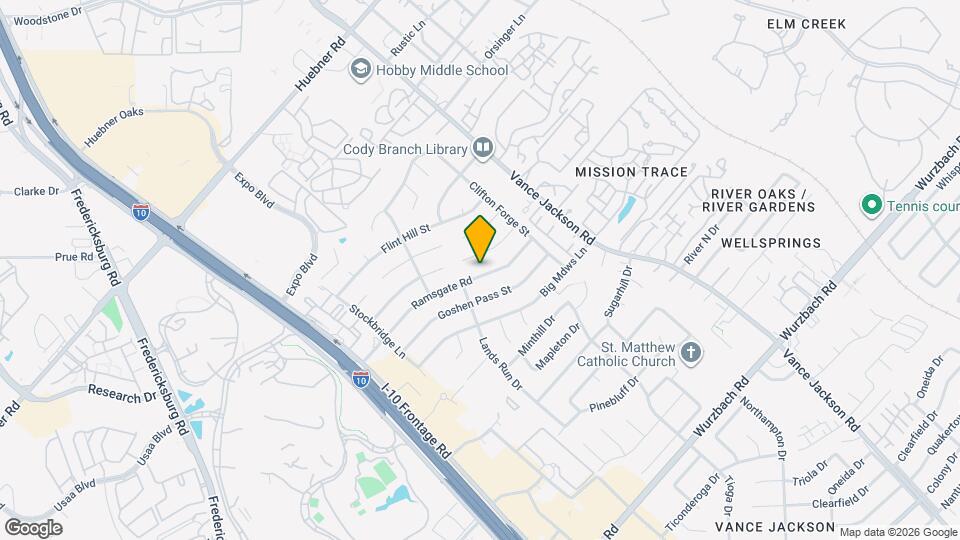 4119 Ramsgate St Map and Location Details