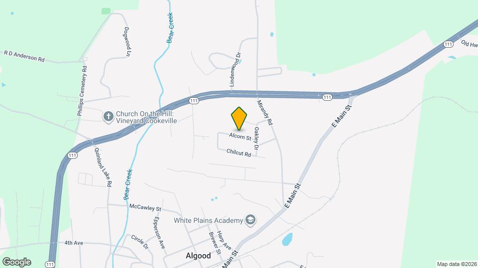 138 Alcorn St Mapa y Detalles de la Ubicación