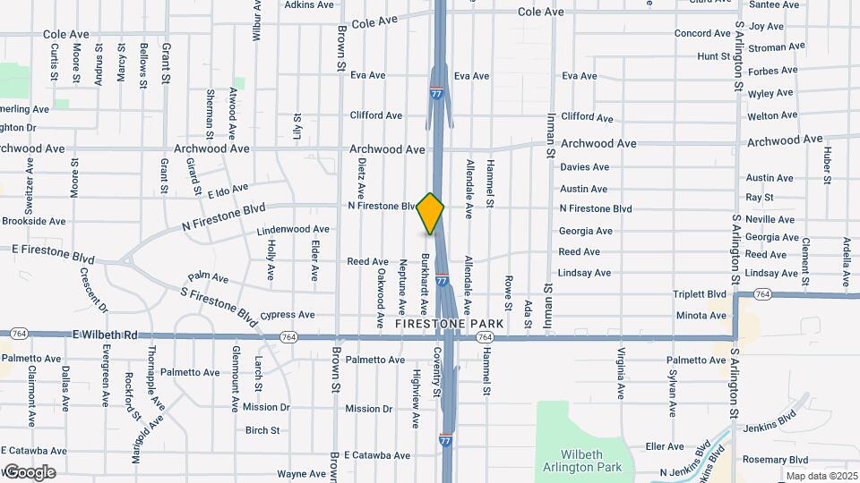 1385 Burkhardt Ave Map and Location Details