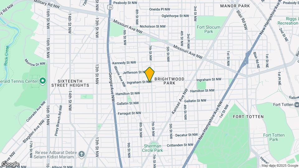 702 Ingraham St NW Map and Location Details