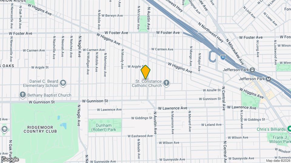 4904 N Austin Ave, Unit Garden Unit Mapa y Detalles de la Ubicación