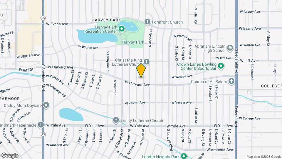 2467 S Patton Ct Map and Location Details