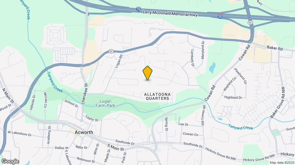 3626 Spring Meadow Ct Map and Location Details