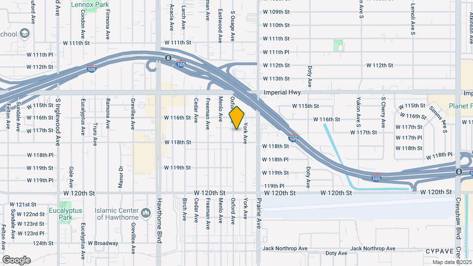 11702 Oxford Ave. Map and Location Details