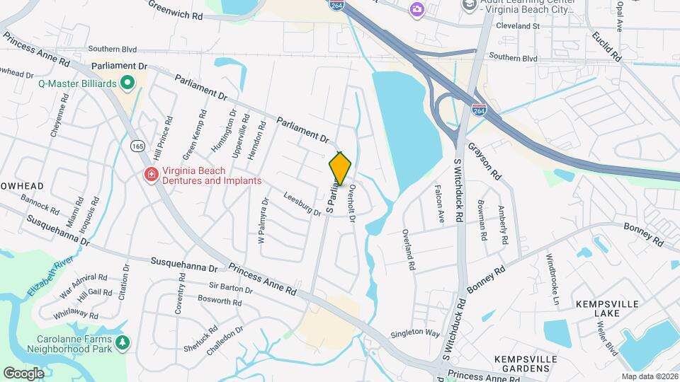 236 S Parliament Dr Map and Location Details