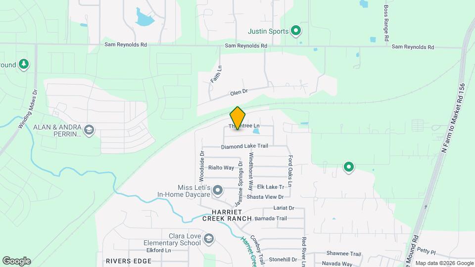 1725 Trego Dr Map and Location Details