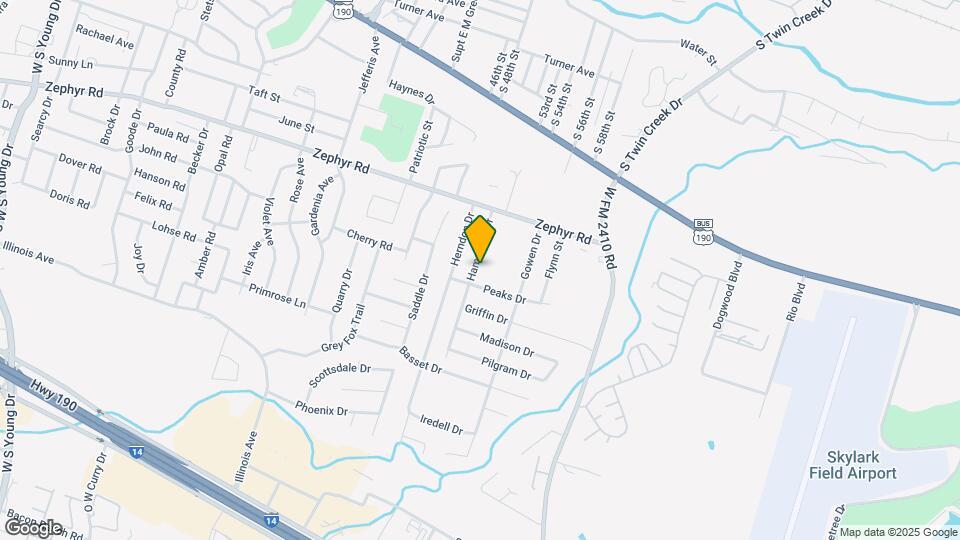 1408 Hammond Dr Map and Location Details