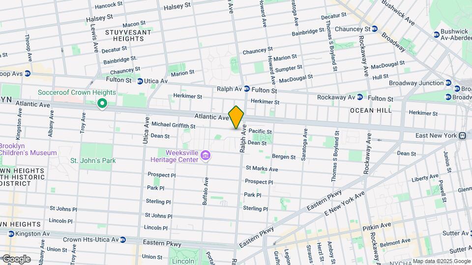 1928 Pacific Street Mapa y Detalles de la Ubicación