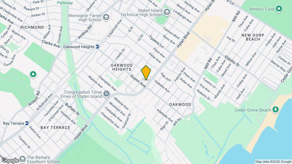 2981 Hylan Blvd Map and Location Details