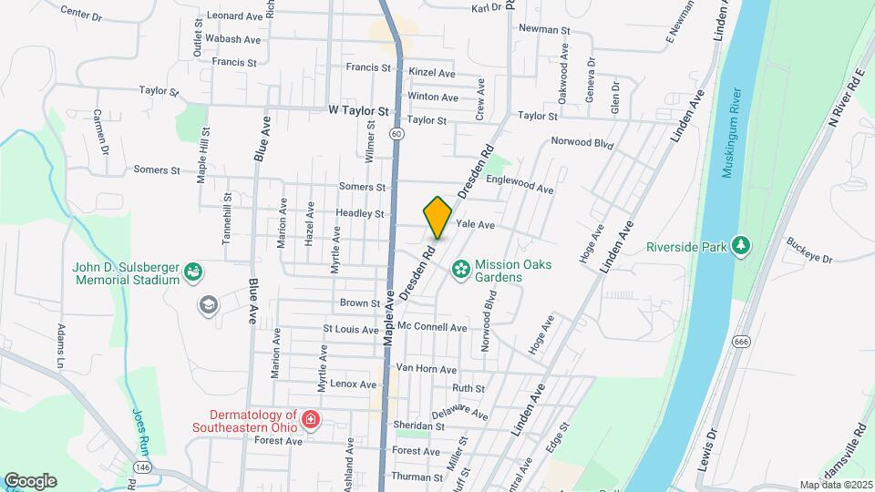 2002 Dresden Rd Map and Location Details