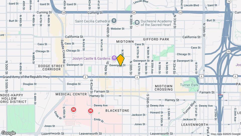 38th Avenue Apartments Mapa y Detalles de la Ubicación