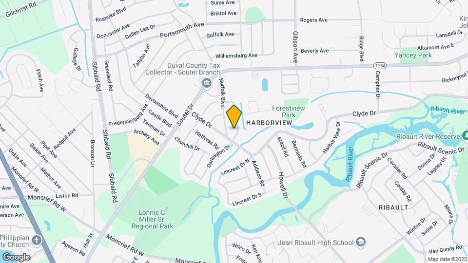 8724 Darlington Dr Map and Location Details