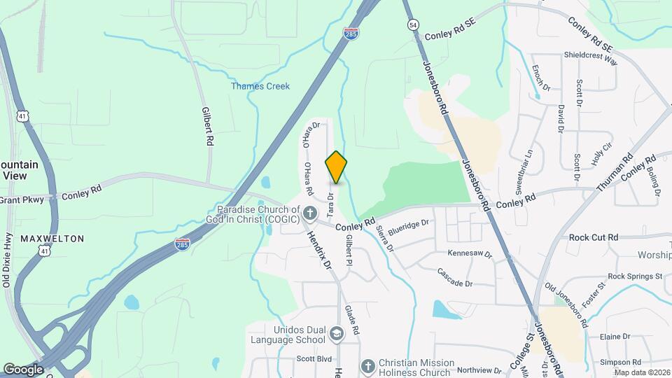 4168 Tara Dr Map and Location Details