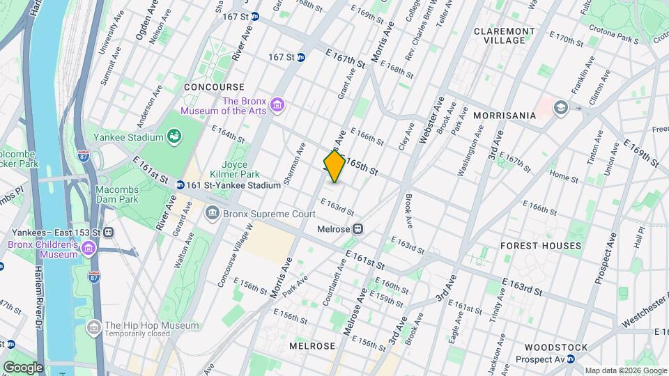 291 Bonner Pl Map and Location Details