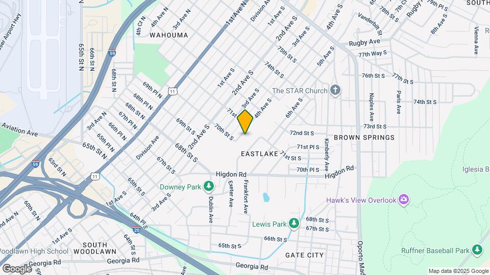 7013 4th Ave S Mapa y Detalles de la Ubicación
