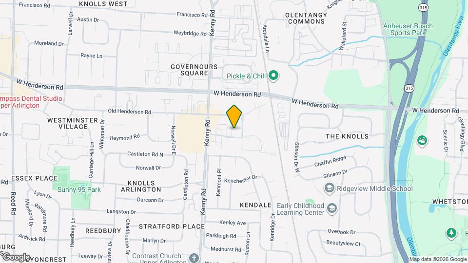 4490 Westborough Dr W Map and Location Details