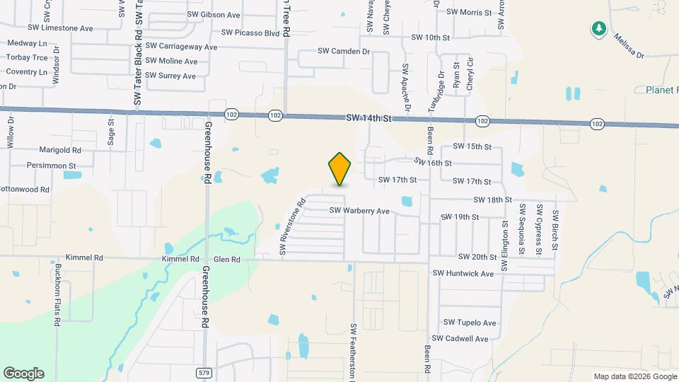 3104 SW Riverstone Ave Map and Location Details