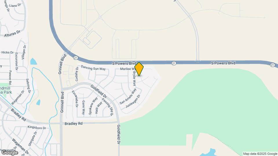 4574 Keagster Dr Mapa y Detalles de la Ubicación