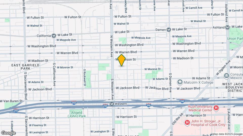 2324 W Monroe St Map and Location Details