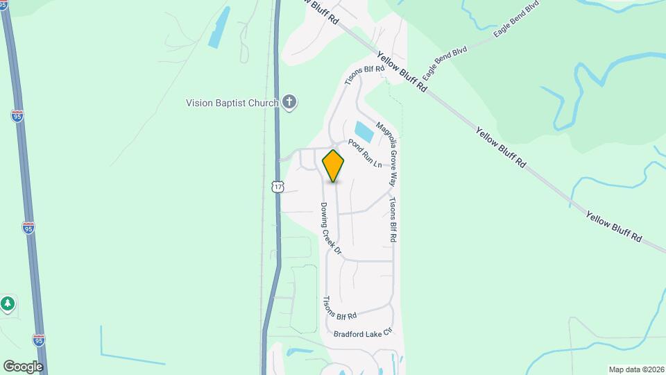 16264 Tisons Blf Rd Map and Location Details