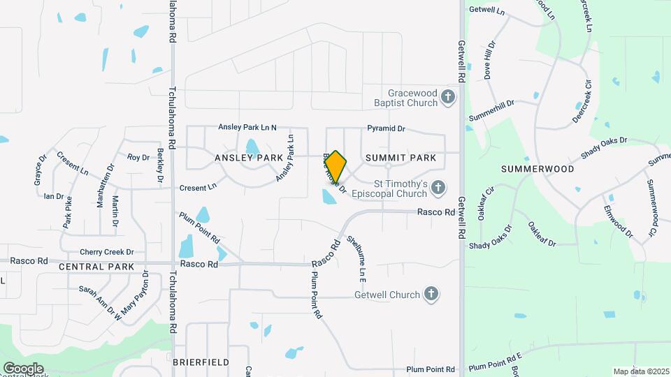 2571 Blue Ridge Dr Map and Location Details