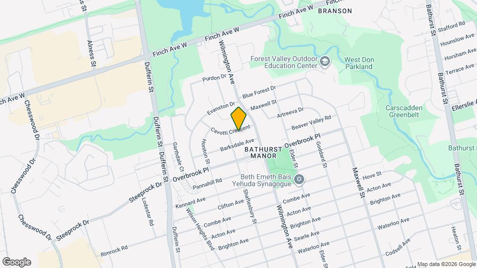 17 Cavotti Crescent Map and Location Details