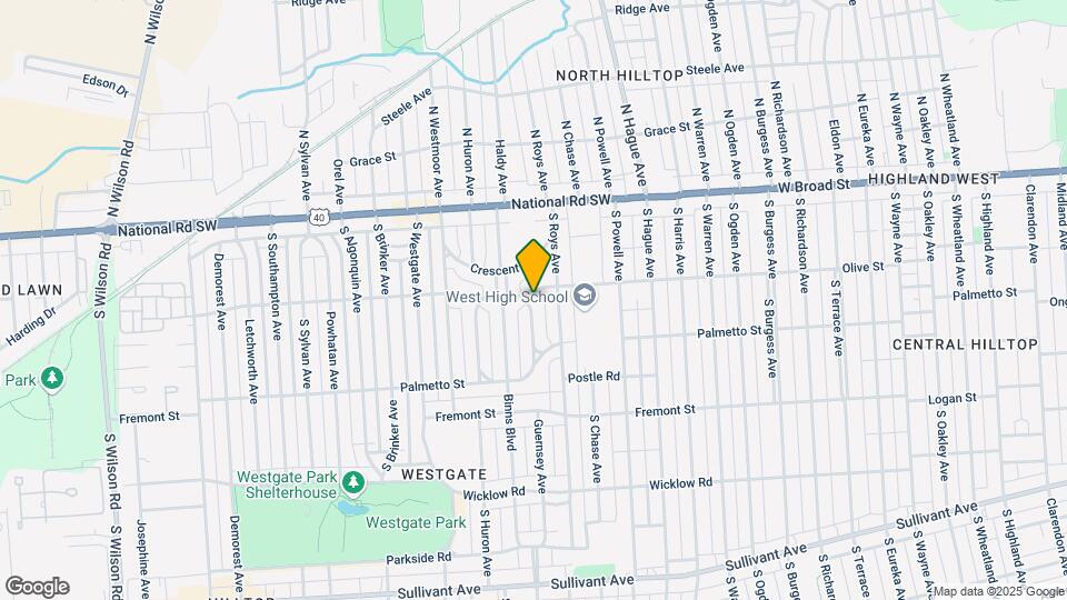 130 Guernsey Ave Map and Location Details