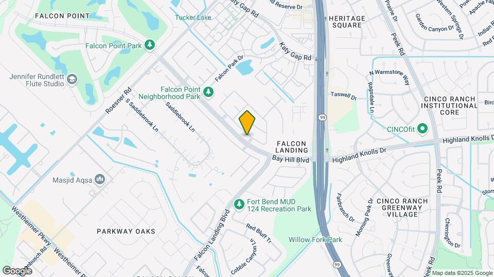 23707 Hackberry Dr Map and Location Details