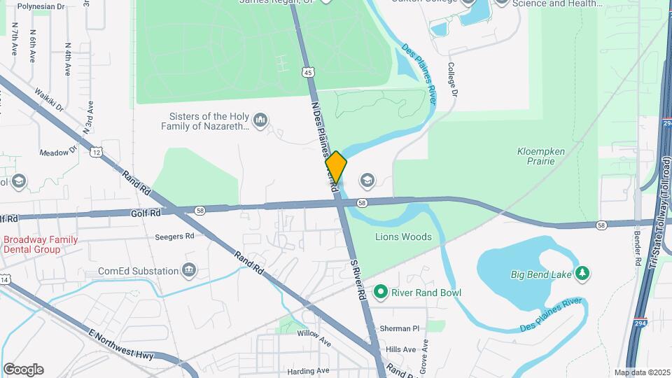 183 N Des Plaines River Rd Map and Location Details