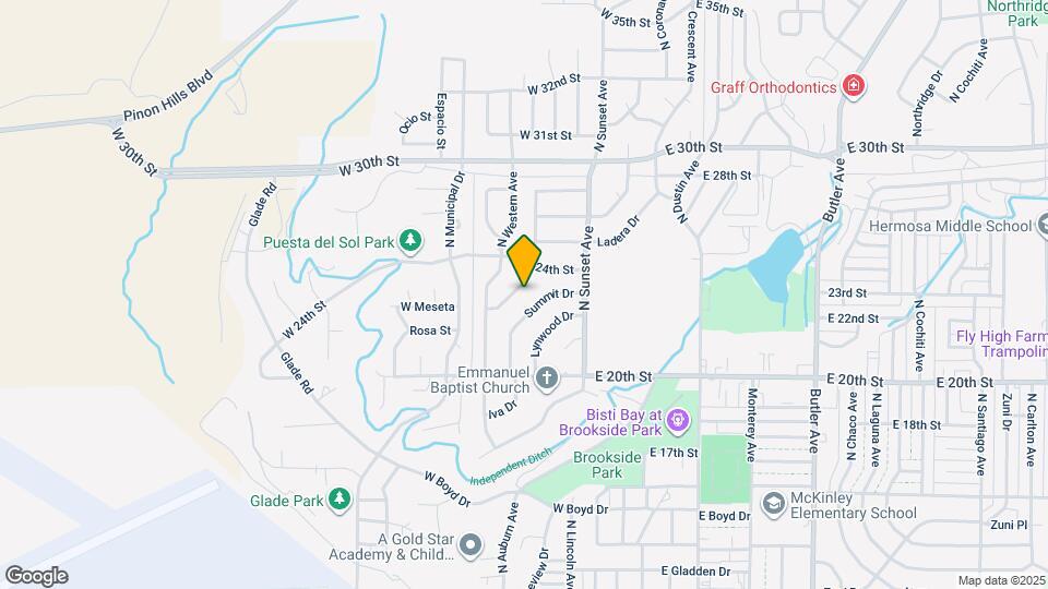 2220 Ridgecrest Dr Map and Location Details