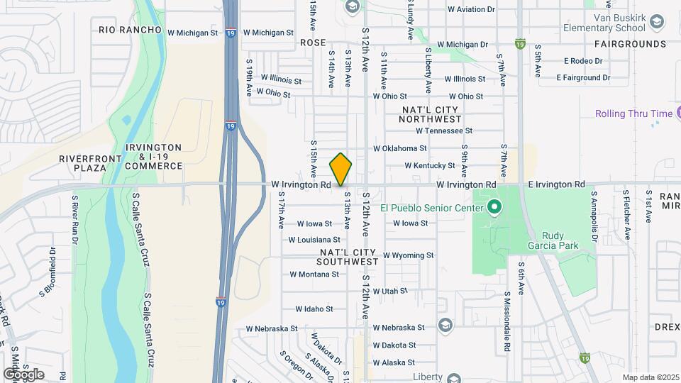 701-705 W Irvington Rd Map and Location Details