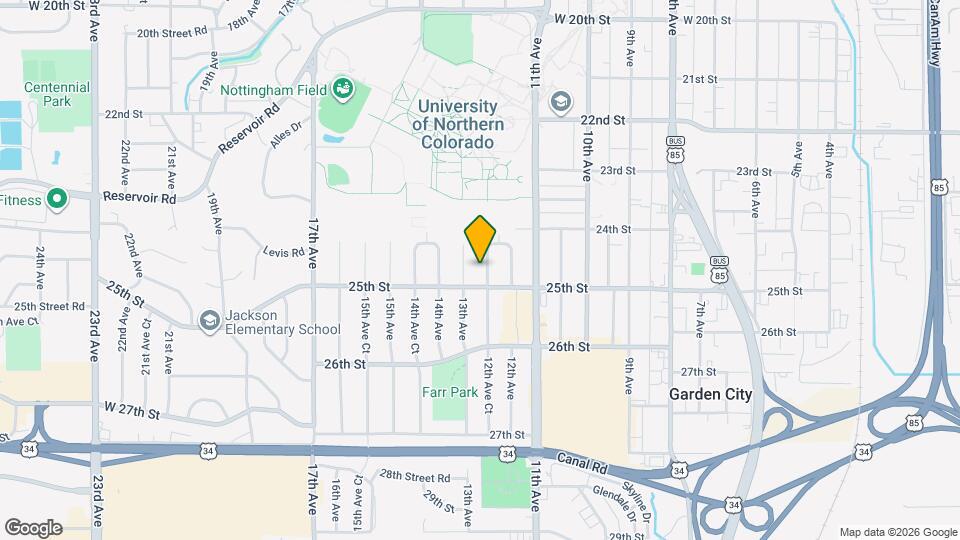 2437 12th Ave Ct Map and Location Details